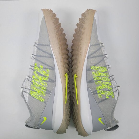 Nike Alpha Huarache 7 Pro TF Lax Men's White Gray Shoes CJ0235-101 US Sz 12 NWB - Picture 8 of 10